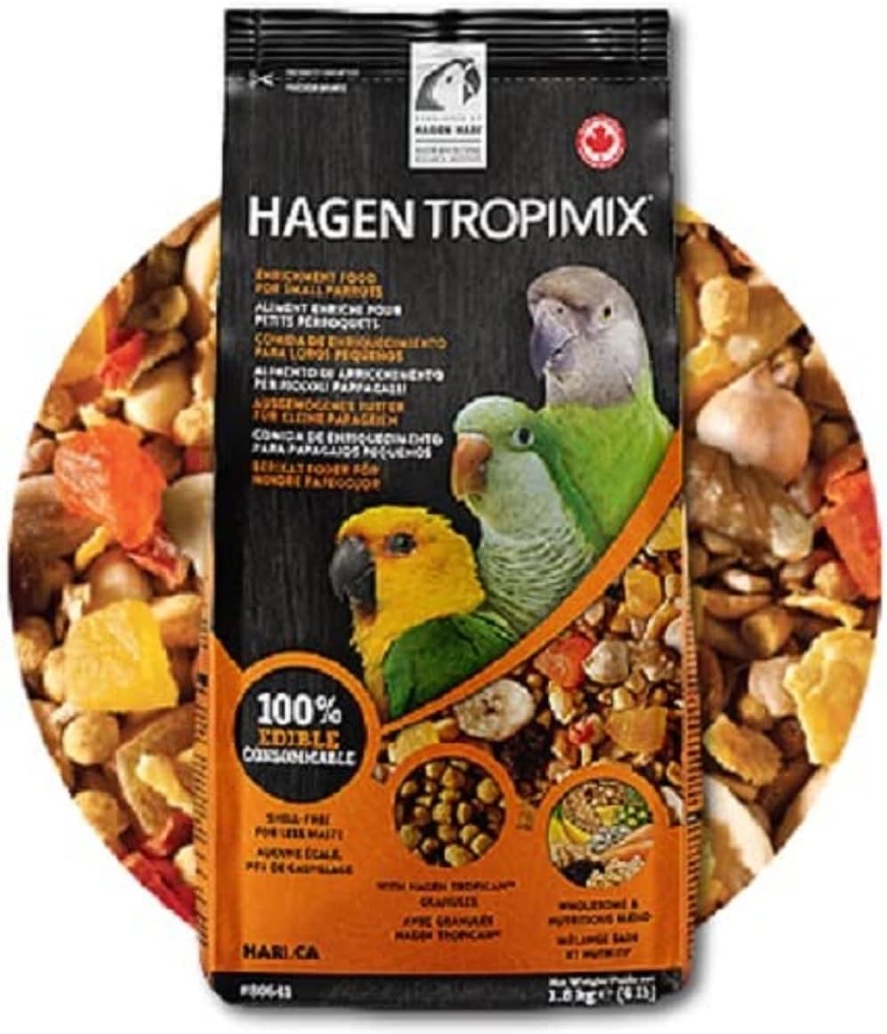 HARI Tropimix Enrichment Food for Small Parrots
