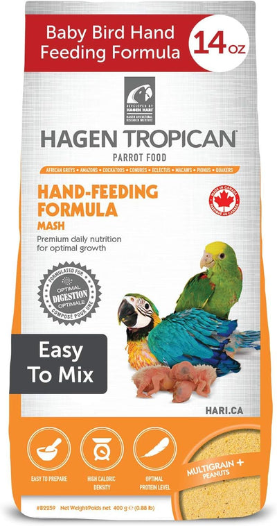 HARI Tropican Hand-Feeding Formula Parrot Food