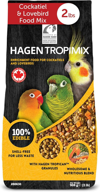 HARI Tropimix Enrichment Food for Cockatiels & Lovebirds