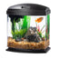 -Aqueon MiniBow LED SmartClean Aquarium 1Gal