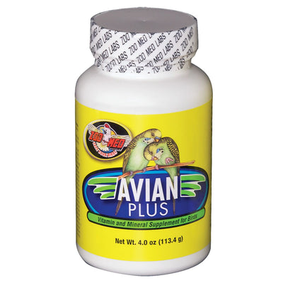 Zoo Med Avian Plus Bird Vitamins - 4 oz