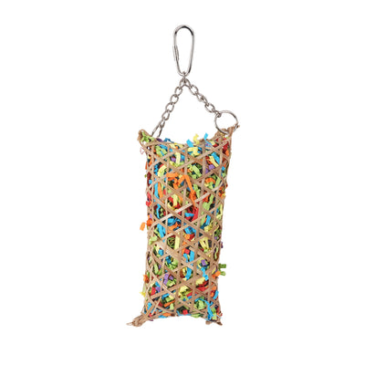 HARI SMART.PLAY Enrichment Parrot Toy - Crinkle Cache