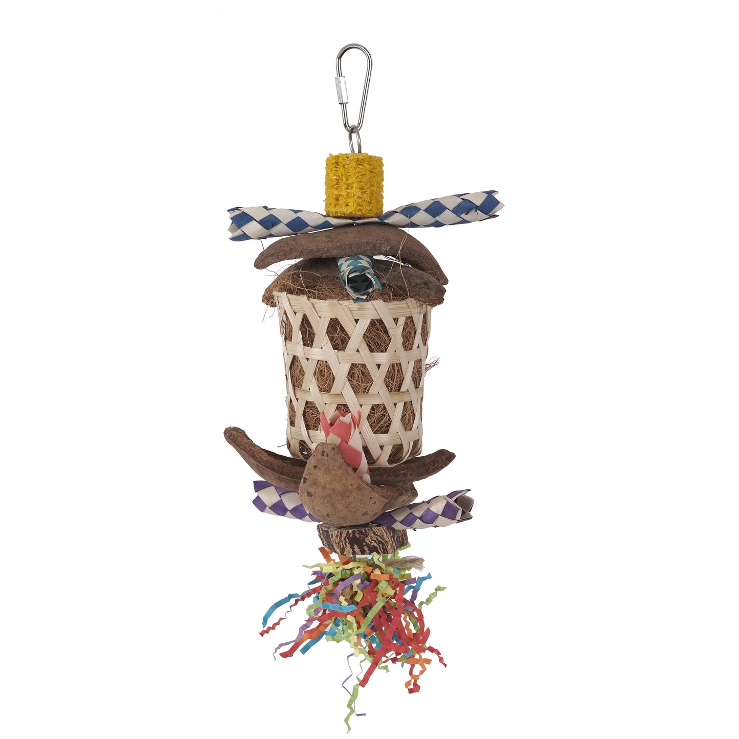 HARI SMART.PLAY Enrichment Parrot Toy - Tiered Treasures