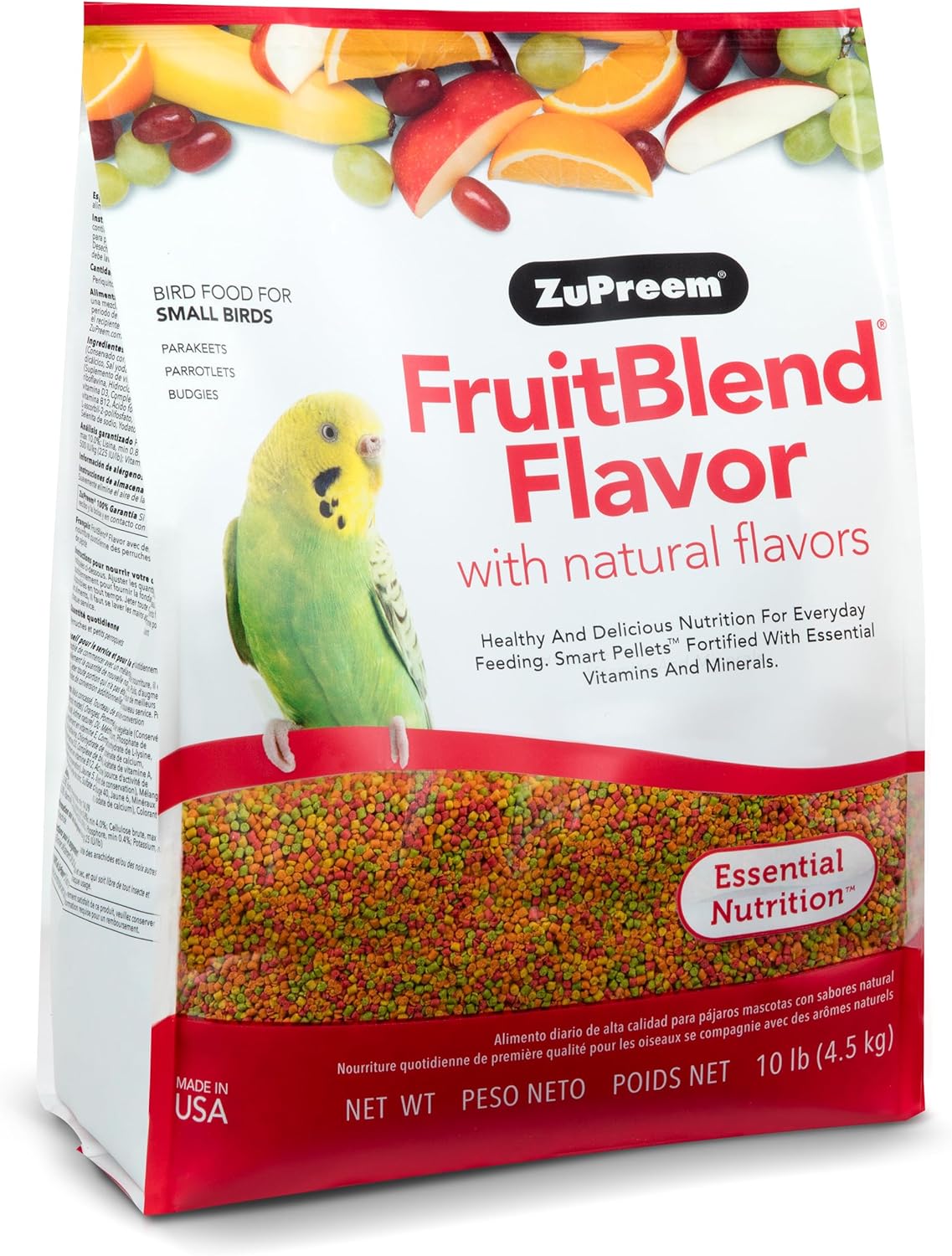 ZuPreem FruitBlend Flavor with Natural Flavors for Small Birds