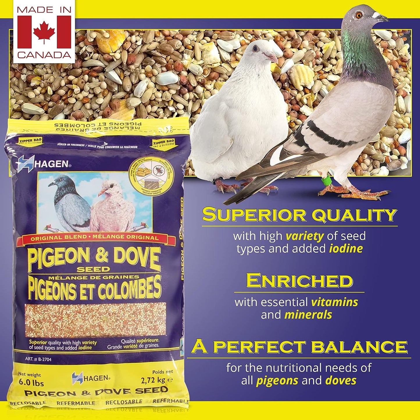 Hagen Pigeon & Dove Staple VME Seed