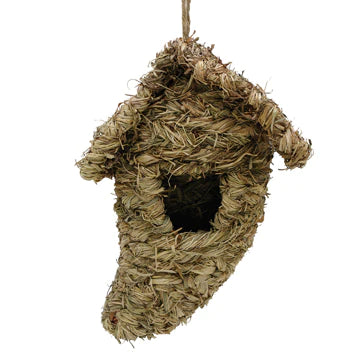 Living World Outdoor Bird Nest - Orchard Grass - Cone - 21 cm x 15 cm x 26 cm (8.3'' x 5.9in x 10.2in in)