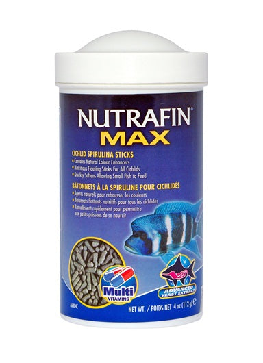 Nutrafin Max Cichlid Spirulina Meal Sticks