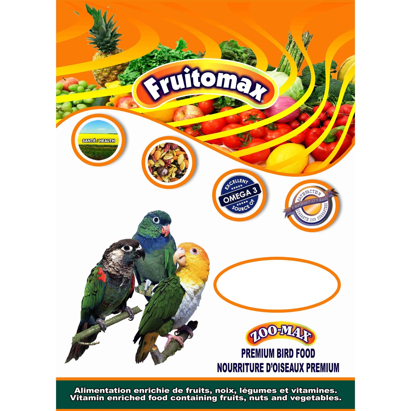 Fruitomax Conure & Small Parrot