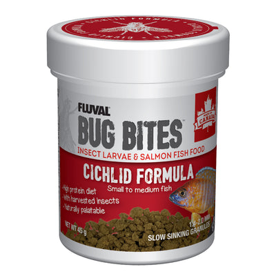 Fluval Bug Bites Cichlid Formula - S to M - 45g