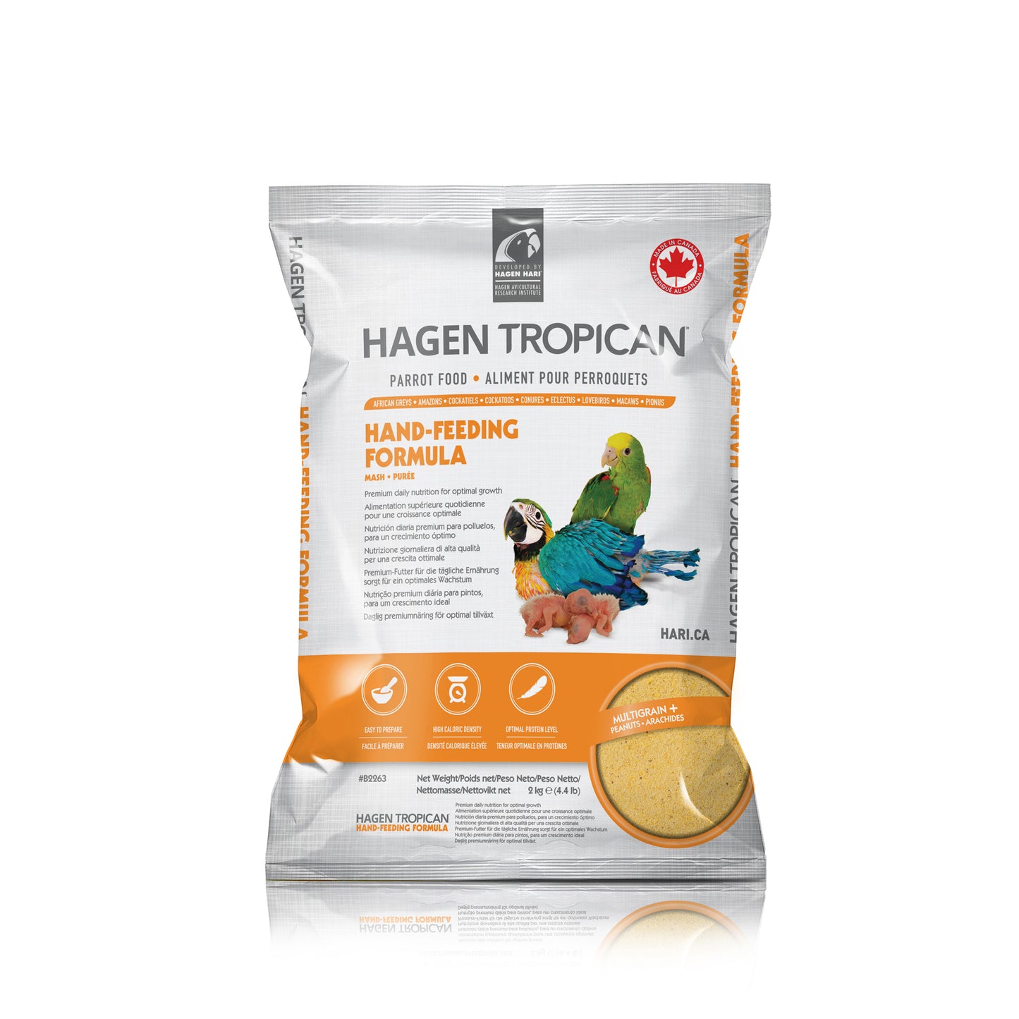 HARI Tropican Hand-Feeding Formula Parrot Food