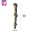 HARI Coffee Wood Bird Perch