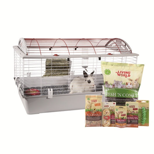 Living World Deluxe Rabbit Starter Kit, Large