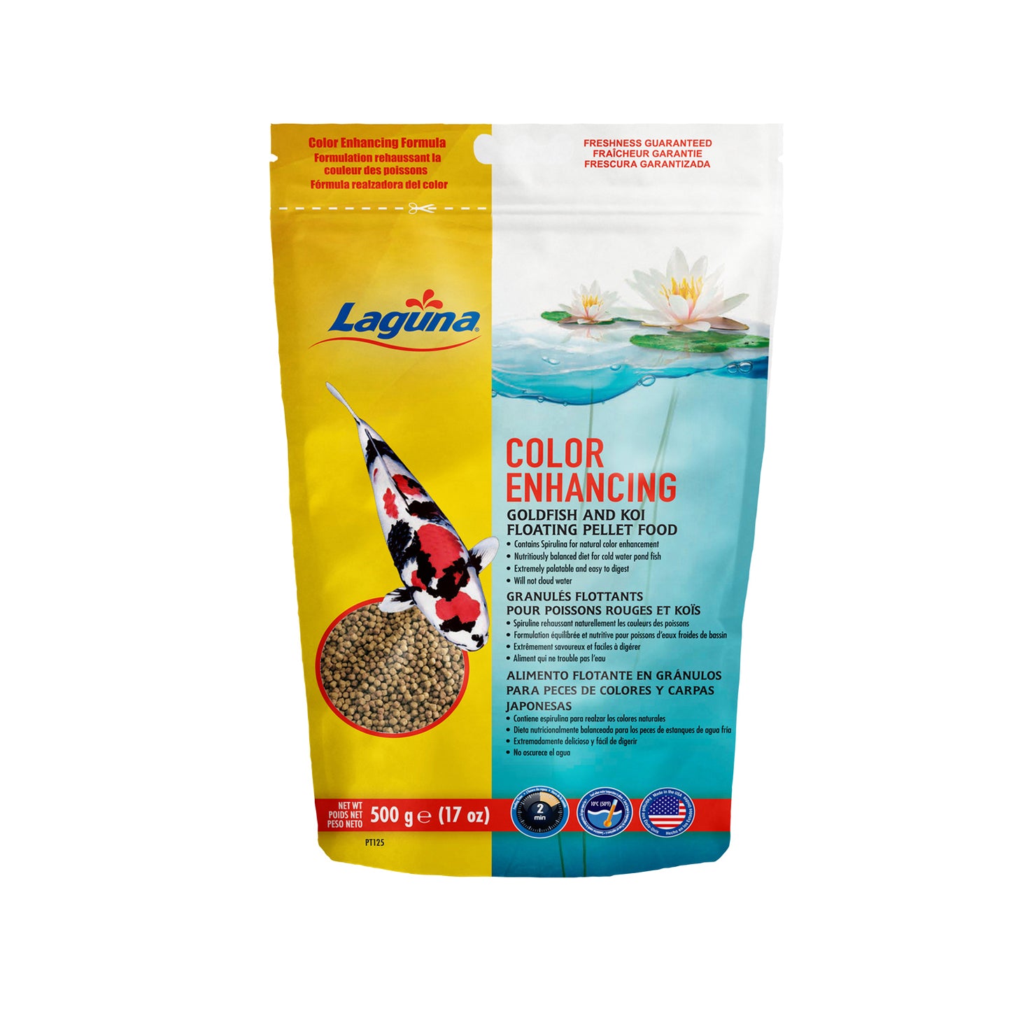 Laguna Color Enhancing Goldfish & Koi Floating Food