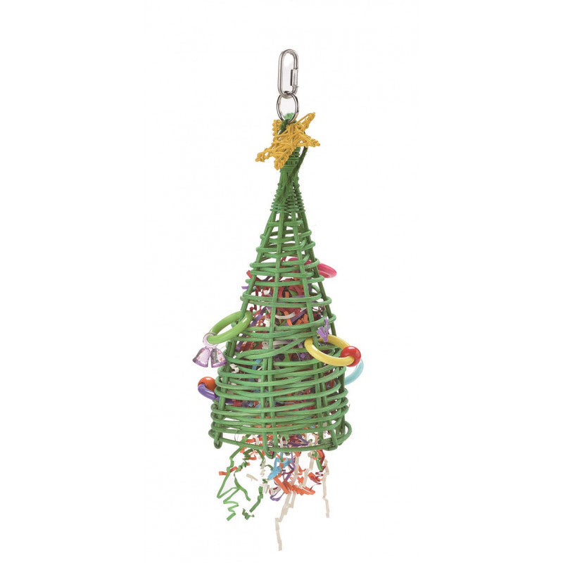 Large Christmas Tree Parrot Bird Toy