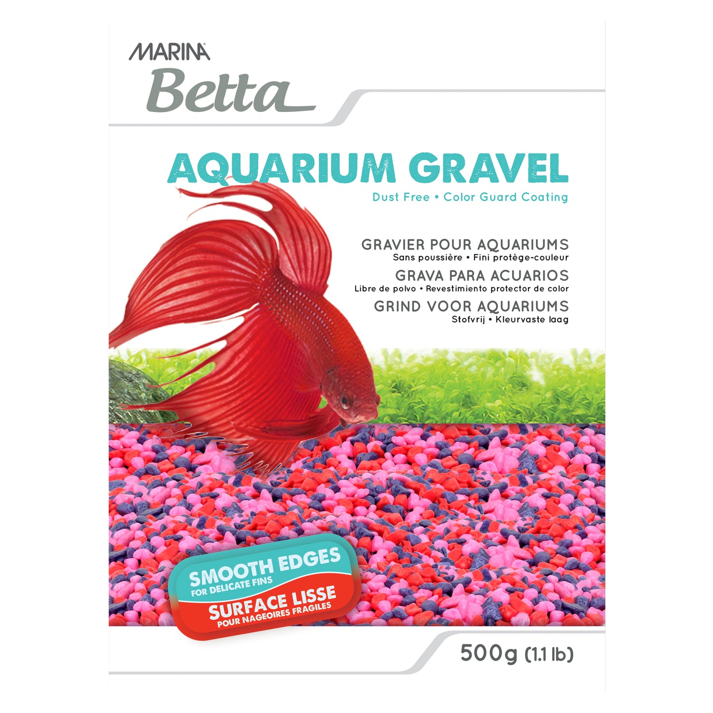 Marina Betta Gravel - 500 g (1.1 lb)