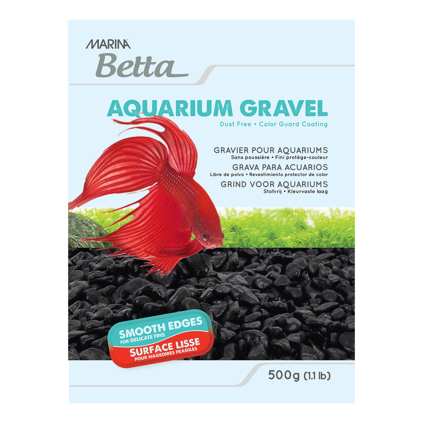 Marina Betta Gravel - 500 g (1.1 lb)