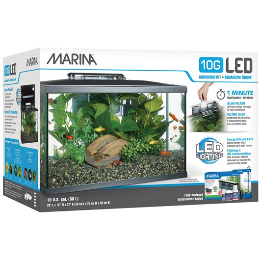 Marina 10G LED Aquarium Kit 38L (10gal)