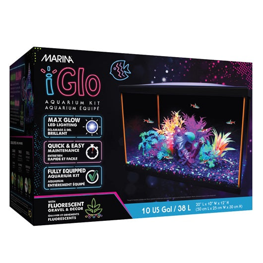 Marina iGlo 10G Aquarium Kit 38L (10gal)