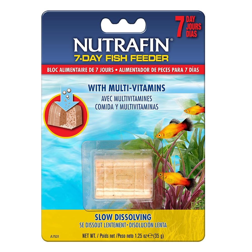 Nutrafin basix 7-Day Feeder, 1 Block