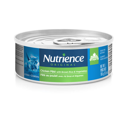 Nutrience Original Kitten - Chicken Pâté with Brown Rice & Vegetables