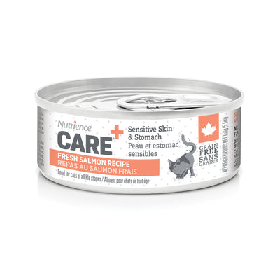 Nutrience Care Sensitive Skin & Stomach Pâté for Cats - Fresh Salmon Recipe