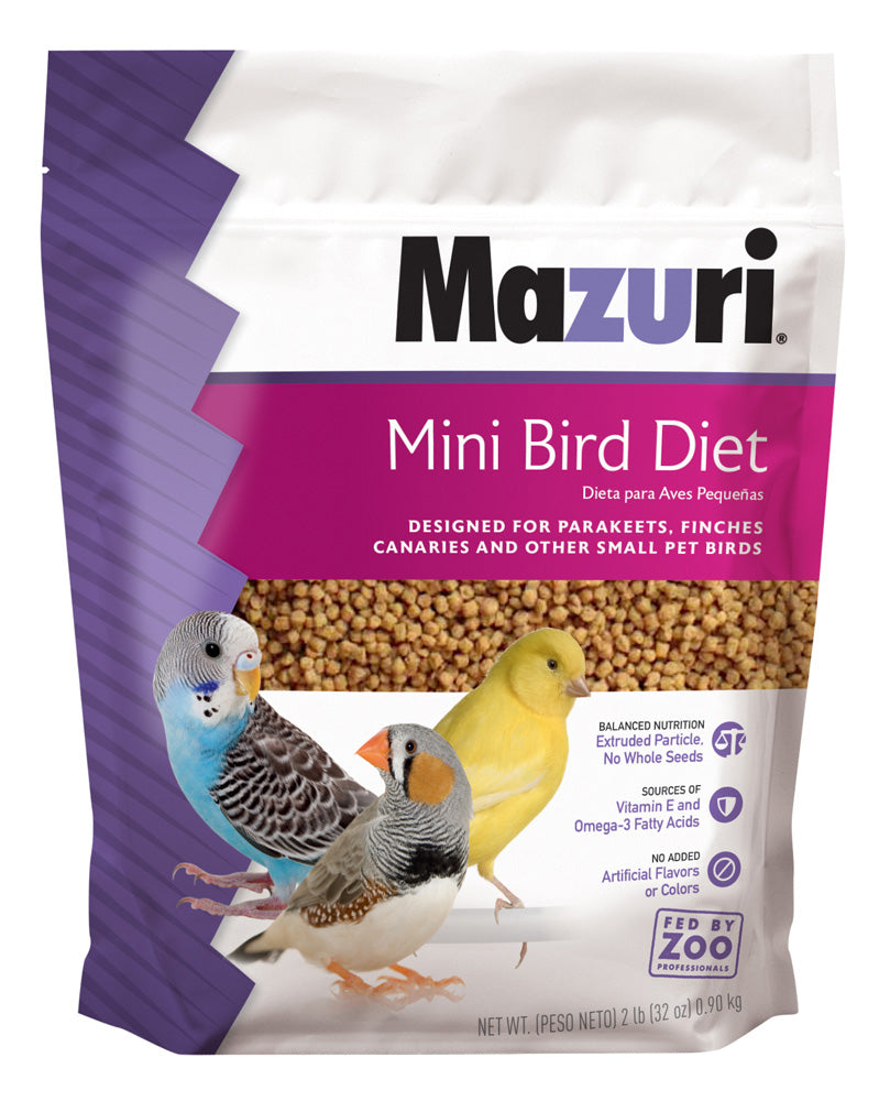 Mazuri Mini Bird Diet Pellets