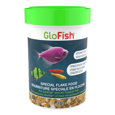 - GloFish flakes 45g