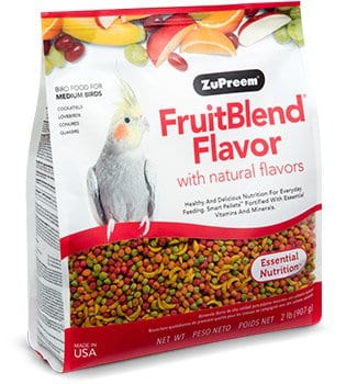 ZuPreem FruitBlend Flavor with Natural Flavors for Medium Birds